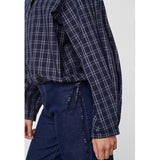Sisters Point SISTERS POINT dam skjorta EDWIN Shirt Navy Check