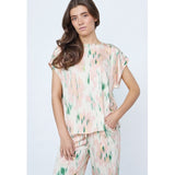 Sisters Point SISTERS POINT dam topp EMILY Top Green Coral Graphic