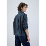Sisters Point SISTERS POINT dame skjorta IRINE Shirt Navy Check
