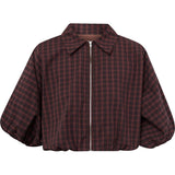 Sisters Point SISTERS POINT dame skjorte NELLY Shirt Berry Check