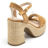 SHOES Sigrid dam platå 3857 Shoes Camel