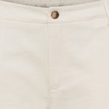 Black Colour Svart färg dambyxor BCBOX Pant Off White
