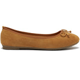 SHOES Tanja dam ballerina skor W2300 Shoes Camel