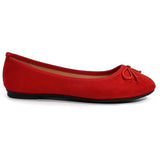 SHOES Tanja dam ballerina skor W2300 Shoes Red