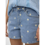 Vero Moda VERO MODA DAM SHORTS VMTESS Shorts Light Blue Denim