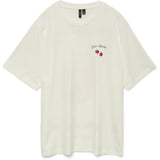Vero Moda VERO MODA DAM TOPP VMAYA CATY Top Snow White Tomato