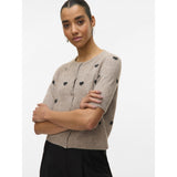 Vero Moda VERO MODA Dam Kofta VMDoffy Cardigan Moon Rock W BLACK HEARTS