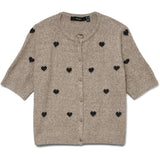 Vero Moda VERO MODA Dam Kofta VMDoffy Cardigan Moon Rock W BLACK HEARTS