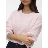 Vero Moda VERO MODA Dam Pullover VMBlossom Pullover Pink-A-Boo