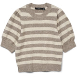 Vero Moda VERO MODA Dam Pullover VMDoffy Knit Moon Rock BIRCH