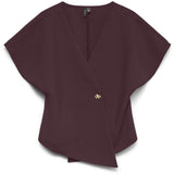 Vero Moda VERO MODA Dam Topp VMSONJA Top Port Royale