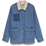 Vero Moda VERO MODA Dame Jakke VMEnya Jacket Medium blue denim