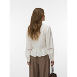 Vero Moda VERO MODA dam VMJULES Blouse Snow white