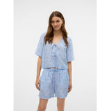 Vero Moda VERO MODA dam blus VMODETTE Blouse Snow White Cherry