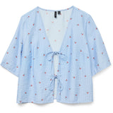Vero Moda VERO MODA dam blus VMODETTE Blouse Snow White Cherry
