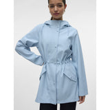 Vero Moda VERO MODA dam jacka VMMALOU Rainwear Cashmere Blue