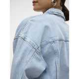 Vero Moda VERO MODA dam jacka VMTESSA Jacket Light Blue Denim Detail RA339