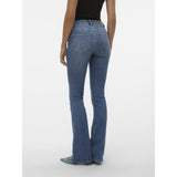 Vero Moda VERO MODA dam jeans VMFLASH Restudsalg Medium blue denim