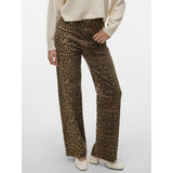 Vero Moda VERO MODA dam jeans VMTESSA Restudsalg Silver Mink LEOPARD