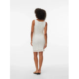 Vero Moda VERO MODA dam klänning VMDOLLY Dress Snow white