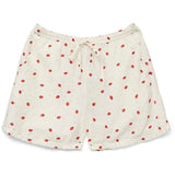 Vero Moda VERO MODA dam shorts VMODETTE Shorts Snow White Strawberry w. dots