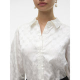 Vero Moda VERO MODA dam skjorta VMVIGA Restudsalg Snow white