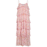 VILA VILA DAM KLÄNNING VIHARLEY Dress Sea Pink SMALL FLOWERS