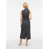 VILA VILA DAMKLÄNNING VINONA Dress Medium Grey Denim