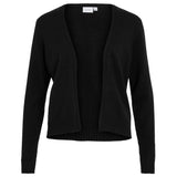 VILA VILA DAM KORTKOFTA VIRIL LÅNGÄRMAD STICKAD KOFTA-NOOS Cardigan Black