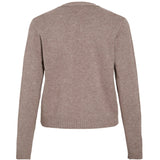 VILA VILA DAM KORTKOFTA VIRIL LÅNGÄRMAD STICKAD KOFTA-NOOS Cardigan Falcon Melange