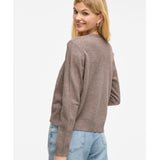 VILA VILA DAM KORTKOFTA VIRIL LÅNGÄRMAD STICKAD KOFTA-NOOS Cardigan Falcon Melange