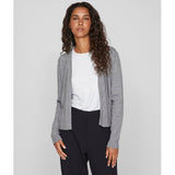 VILA VILA DAM KORTKOFTA VIRIL LÅNGÄRMAD STICKAD KOFTA-NOOS Cardigan Medium grey melange