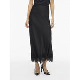 VILA VILA Dam kjol VIEllette Skirt Black Beauty