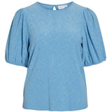 VILA VILA dam blus VIKALLY Blouse Blissful Blue