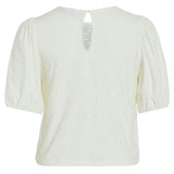 VILA VILA dam blus VIKALLY Blouse Optical Snow