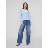 VILA VILA dam cardigan VIRIL Cardigan Kentucky Blue MELANGE