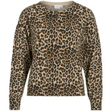 VILA VILA dam cardigan VIRIL Cardigan Birch LEOPARD