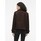 VILA VILA dam jacka VISOLO Jacket Coffee Bean