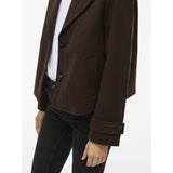 VILA VILA dam jacka VISOLO Jacket Coffee Bean