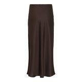 VILA VILA dam kjol VIELLETTE Restudsalg Coffee Bean