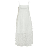 VILA VILA dam klänning VILEONORA Dress Cloud Dancer