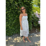 VILA VILA dam klänning VILEONORA Dress Cloud Dancer