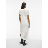 VILA VILA dam klänning VIMINE Restudsalg Snow white