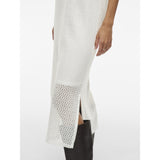 VILA VILA dam klänning VIMINE Restudsalg Snow white