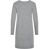 VILA VILA dam klänning VIRIL Dress Medium grey melange