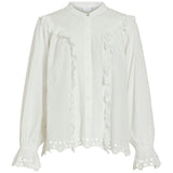 VILA VILA dam skjorta VIANGLASSI Shirt Snow white