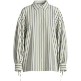 VILA VILA dam skjorta VIBELFIE Shirt Birch Navy Blazer