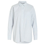VILA VILA dam skjorta VIDARMA Shirt Kentucky blue