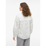 VILA VILA dam skjorta VISIMONE Shirt Snow white