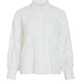 VILA VILA dam skjorta VISIMONE Shirt Snow white